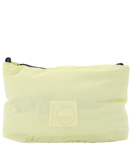 Rains Yellow Loop Cosmetic Bag