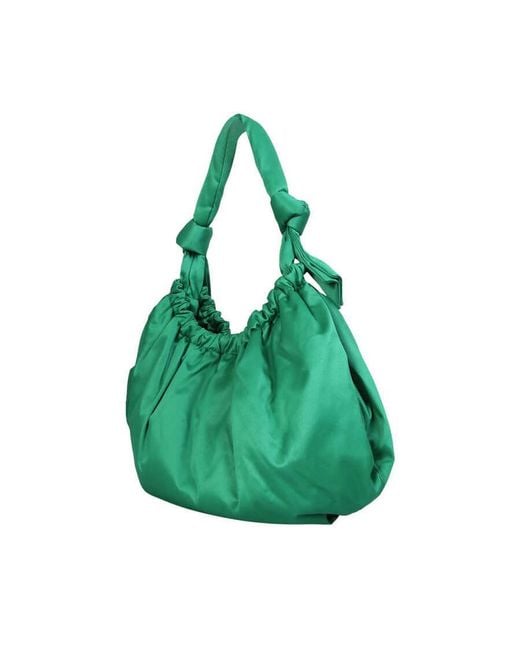 Ganni Green Passepartout Hobo Bag for men