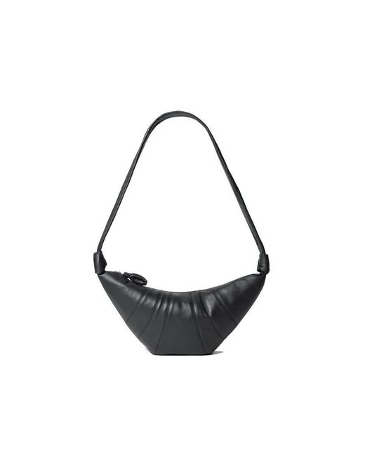 Lemaire Black Lamb Leather Shoulder Bag