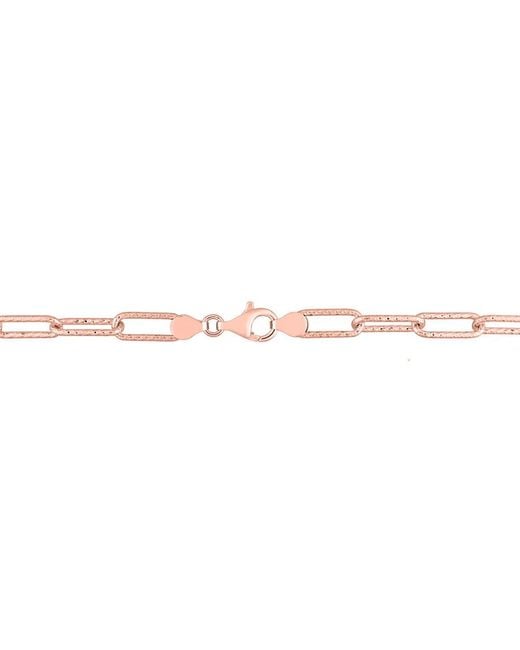 Amour Metallic 6Mm Fancy Cut Oval Link Bracelet for men