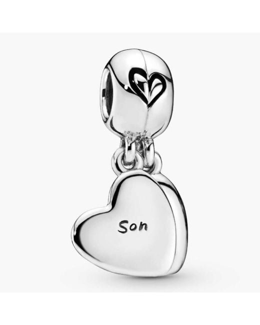 Pandora Black Mother And Son Splitable Dangle With Enamel