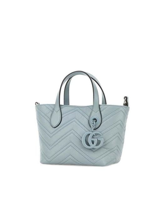 Gucci Blue With Shoulder Bag