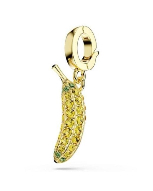Swarovski Metallic Minions Banana Charm