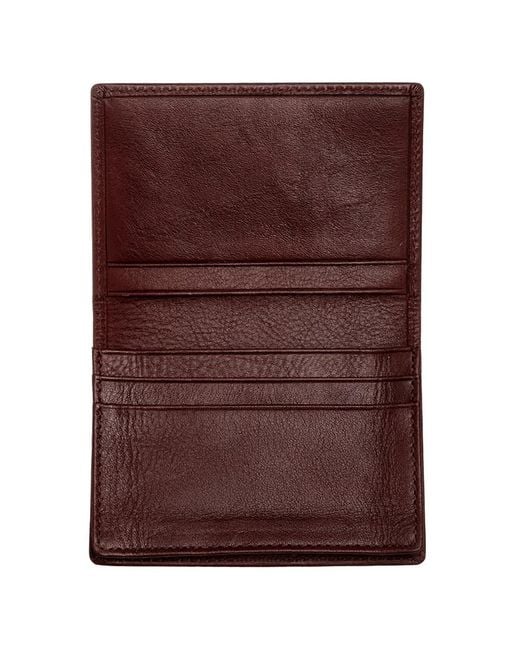 Breed Brown Porter Genuine Leather Bi-Fold Wallet for men