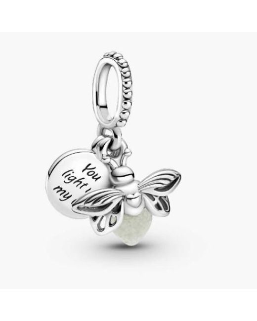 Pandora Metallic Firefly Sterling Dangle for men