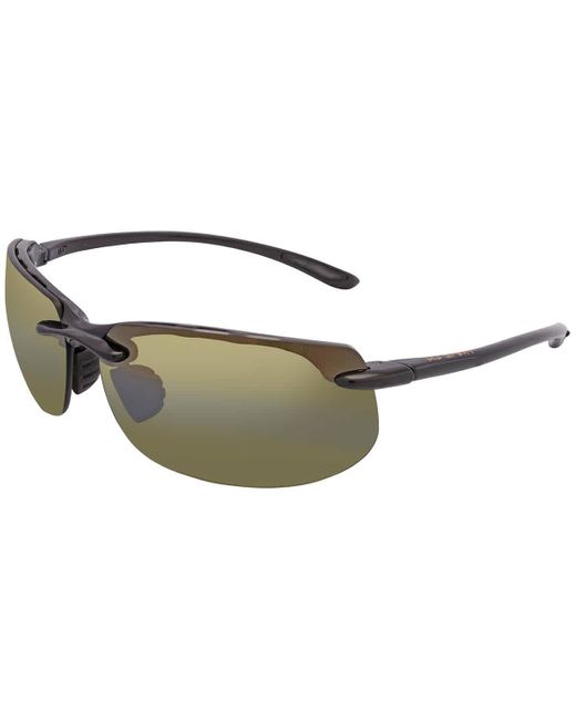 Maui Jim Banyans Maui Ht Wrap Sunglasses in Green for Men Lyst UK