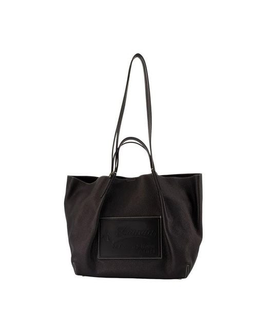 Lanvin Black Catch By Tote Bag