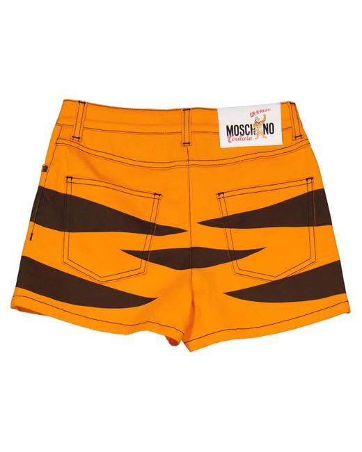 Moschino Blue Year Of The Tiger Shorts