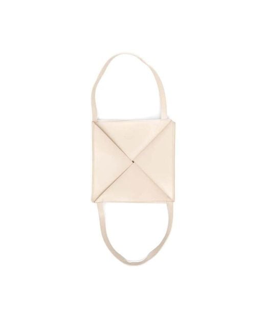 Nanushka Natural The Origami Tote Bag for men