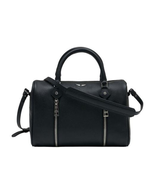 Zadig & Voltaire Black Sunny Shoulder Bag
