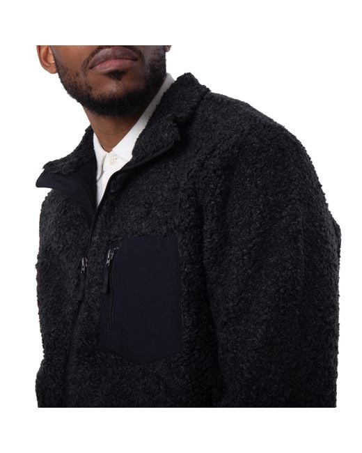 Polo Ralph Lauren Blue Embroidered Pony Fleece Jacket for men