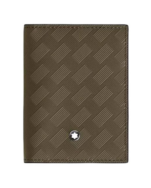Montblanc Green Extreme Leather 4Cc Card Holder for men