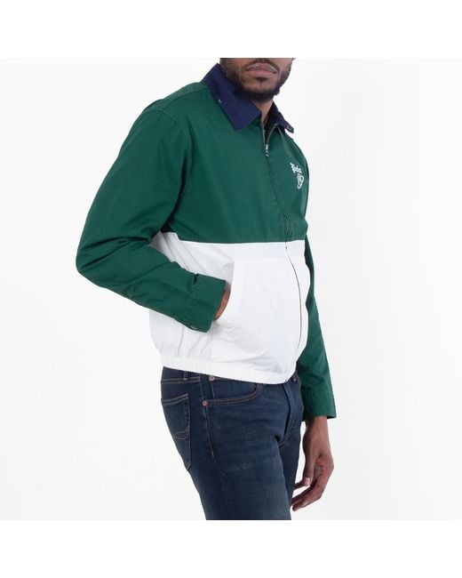 Polo Ralph Lauren Green Club Bayport Windbreaker Jacket for men