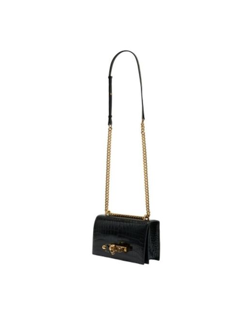 McQueen Black Crossbody Bag