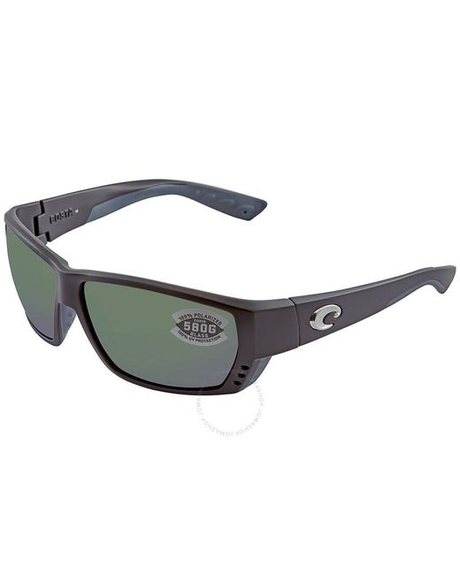 Costa Del Mar Gray Tuna Alley Green Mirror Polarized Glass Sunglasses Ta 11 Ogmglp for men