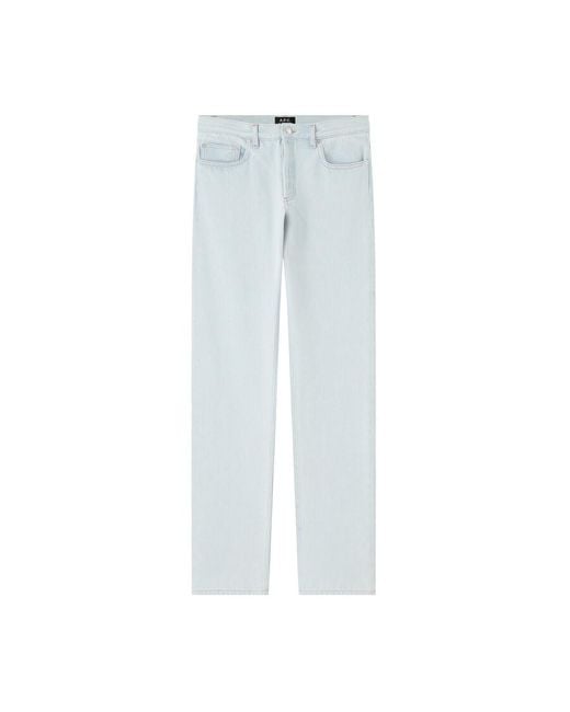 A.P.C. Blue New Standard Denim Jeans, Waist for men