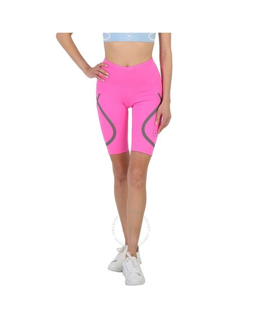 Adidas By Stella McCartney Screaming Pink Truepace Cycling Shorts