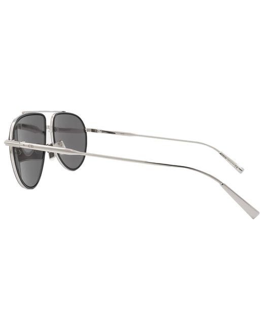 Dior Gray Dark Grey Pilot Sunglasses Blacksuit Au F4a0 58 for men