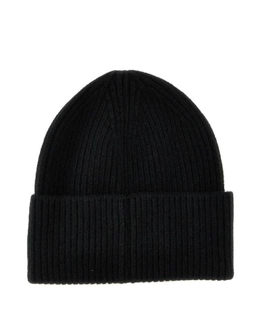 Versace Black Medusa 95 Medallion Knit Beanie