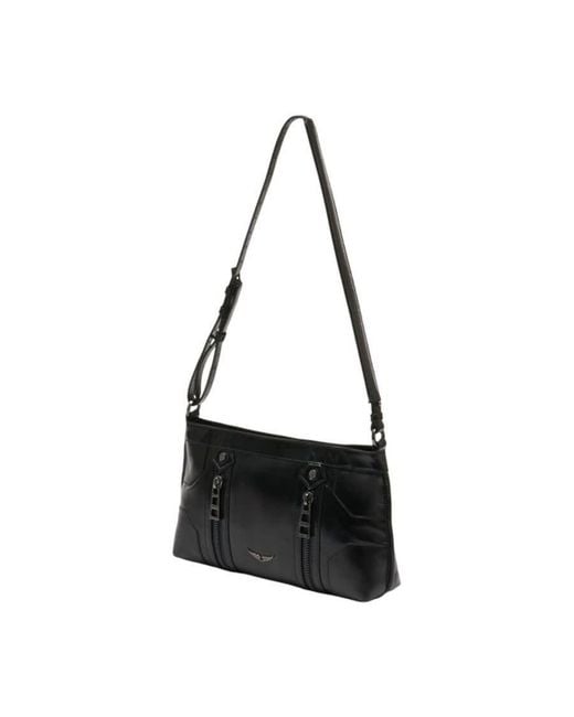 Zadig & Voltaire Black Sunny Moody Crossbody Bag