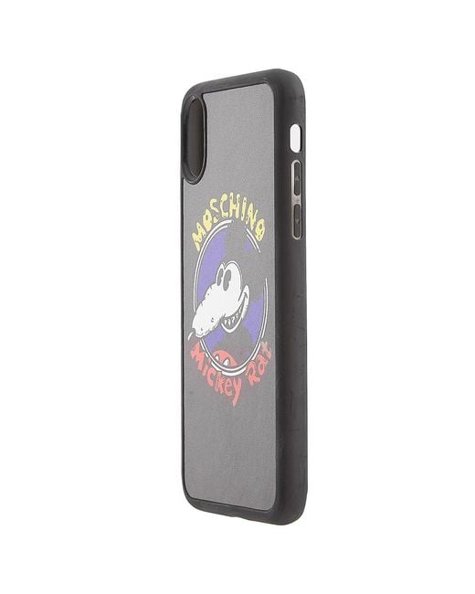 Moschino Gray Mickey Rat Couture Capsule Chinese New Year Iphone X Case