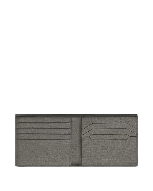 Montblanc Gray Medium Sartorial 8Cc Wallet for men