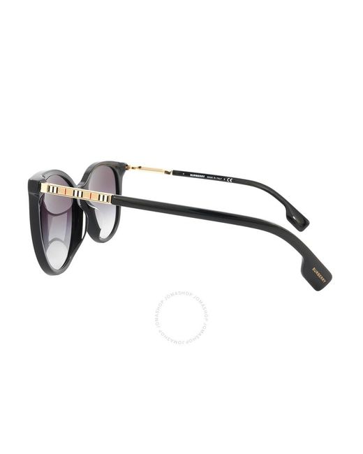 Burberry Brown Alice Gray Gradient Cat Eye Sunglasses Be4333f 30018g 55