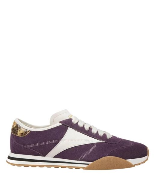 Bally Purple Sussex Sonney Low-Top Sneakers, Brand Size 38 Us
