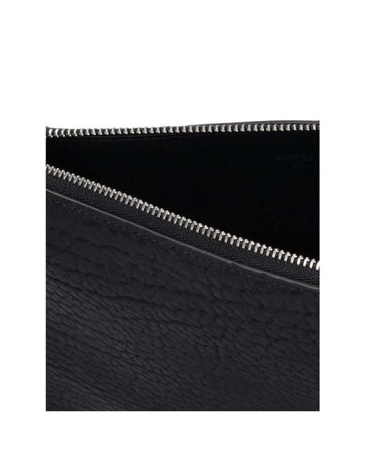 Burberry Black Chess Mini Pouch Shoulder Bag