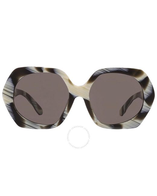 Tory Burch Multicolor Brown Irregular Sunglasses Ty7195u 194203 55