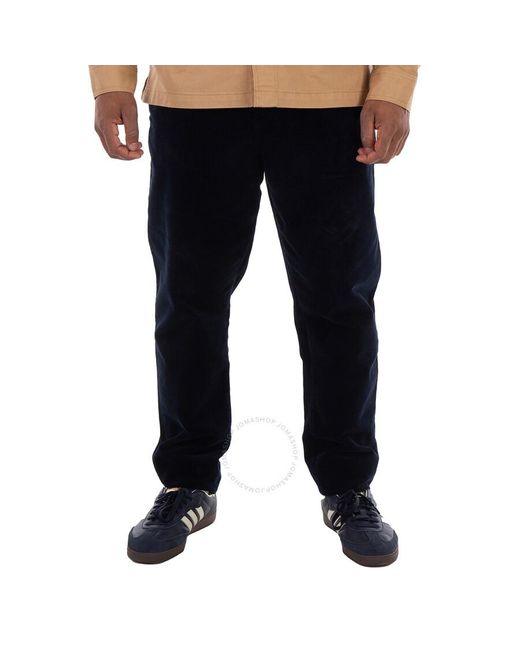 Tommy Hilfiger Blue Corduroy Harlem Tapered Chinos for men