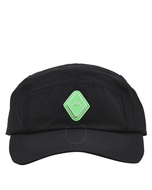 A_COLD_WALL* Green Logo Rhombus Cap for men