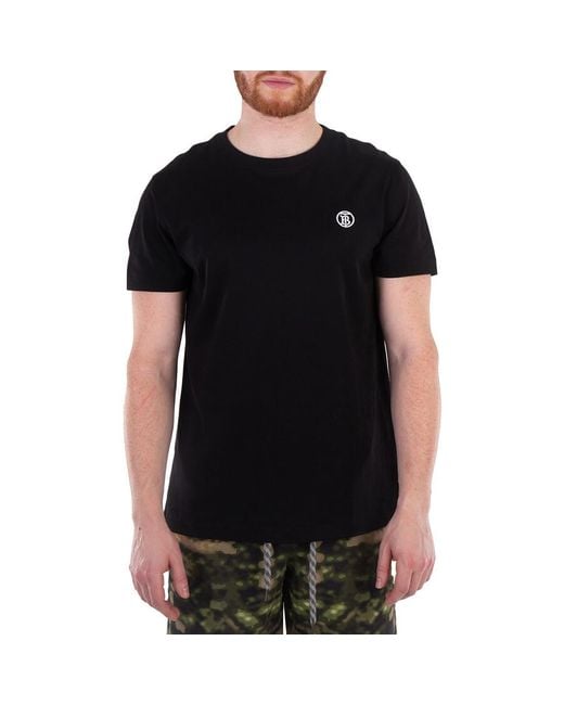 Burberry Black Monogram Motif T-shirt for men