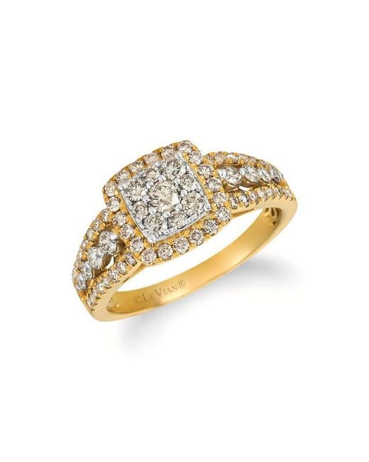 Le Vian Metallic Ladies Composite Center Rings Set