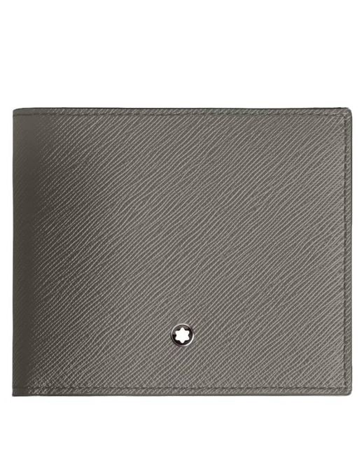 Montblanc Gray Medium Sartorial 8Cc Wallet for men
