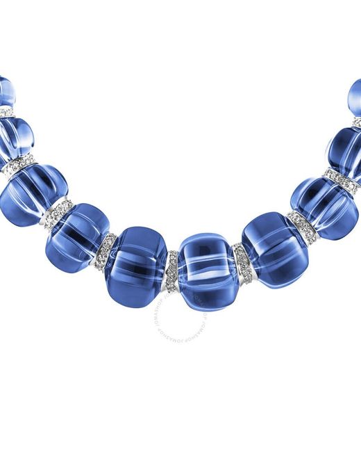 Baccarat Blue Sherazade Sapphire Necklace