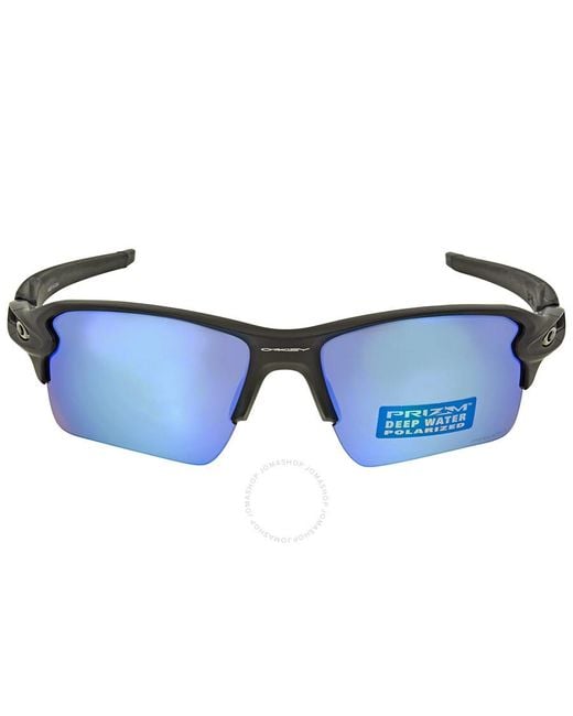 Oakley Blue Flak 2.0 Xl Prizm Deep Water Polarized Sport Sunglasses Oo9188 918858 59 for men