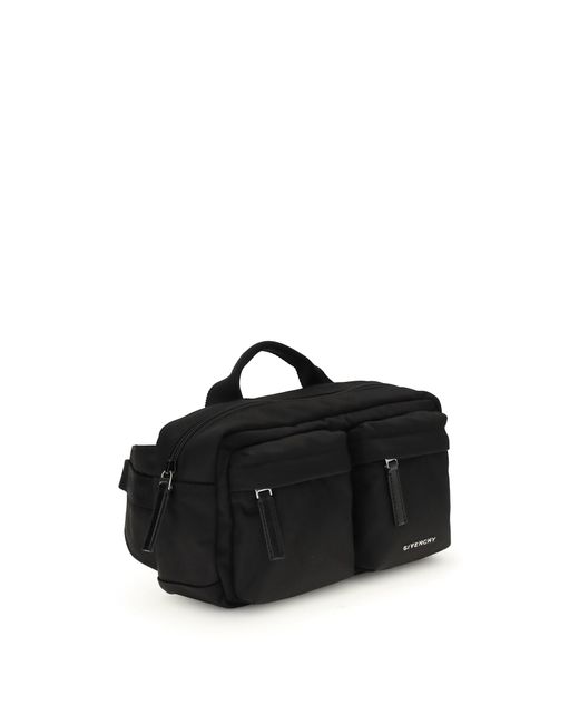 Givenchy Black Essential U Fanny Pack for men