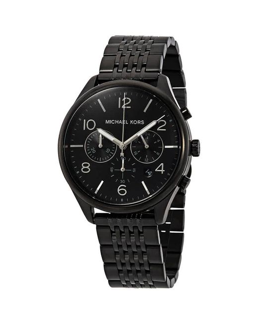 Michael kors men watches black deals