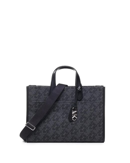 Michael Kors Blue Large Gigi Logo Tote Bag for men