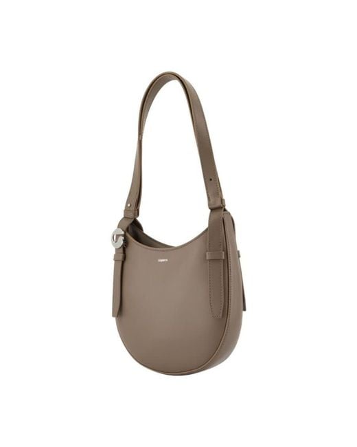 Coperni Brown Calfskin Leather Shoulder Bag for men