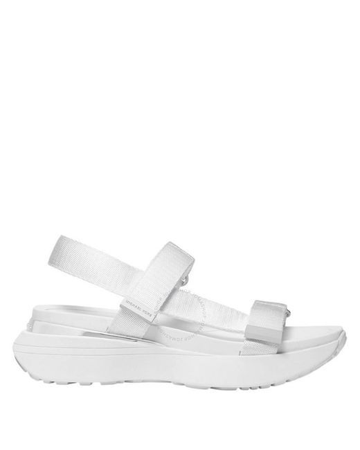 Michael Kors White Ari Chunky Sport Sandals, Brand (Us