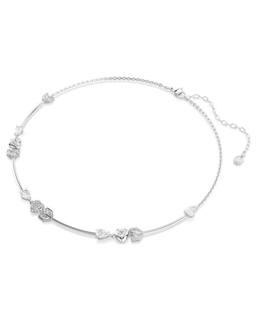 Swarovski Metallic Idyllia Heart With Arrow Necklace
