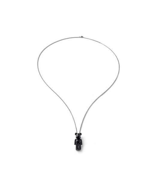 Baccarat Metallic Crystal Bear-Necklace for men