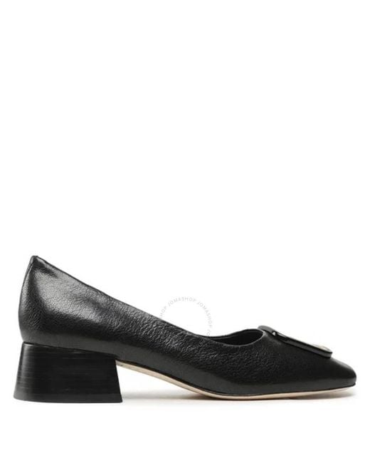Tory Burch Black Perfect Georgia Leather Pumps