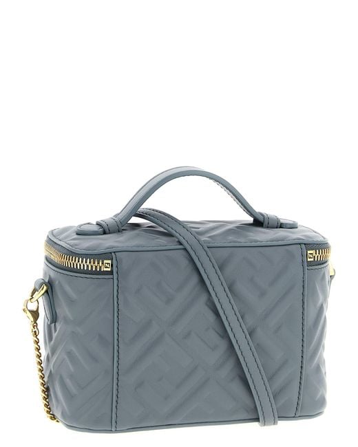 Fendi Blue Vanity Crossbody Bag for men