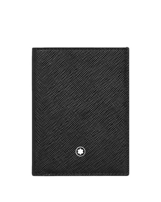 Montblanc Black Sartorial Mini Wallet 4Cc for men
