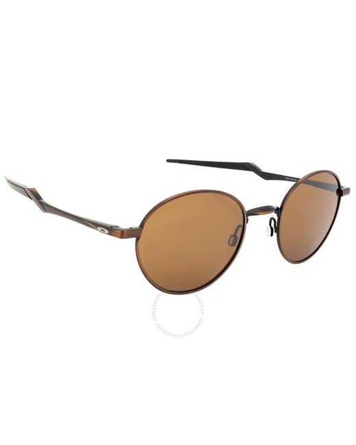 Oakley Brown Terrigal Prizm Tungsten Round Unisex Sunglasses  414602 51