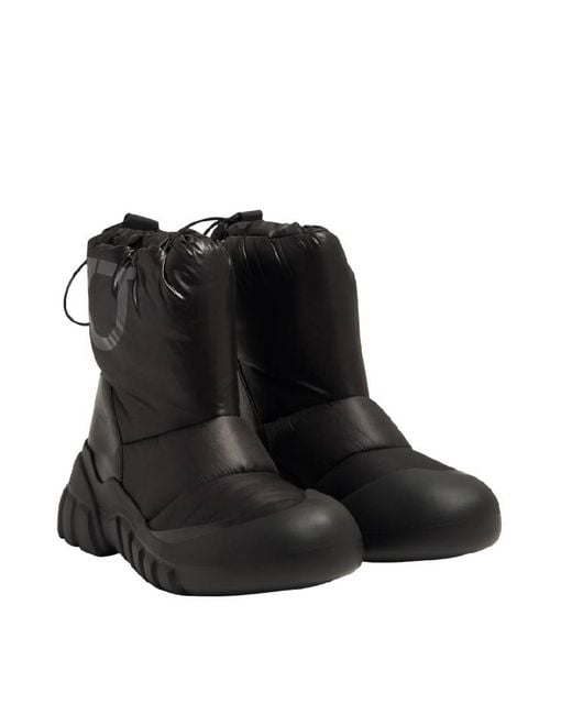 Ferragamo Black Gancini Padded Ski Boots for men