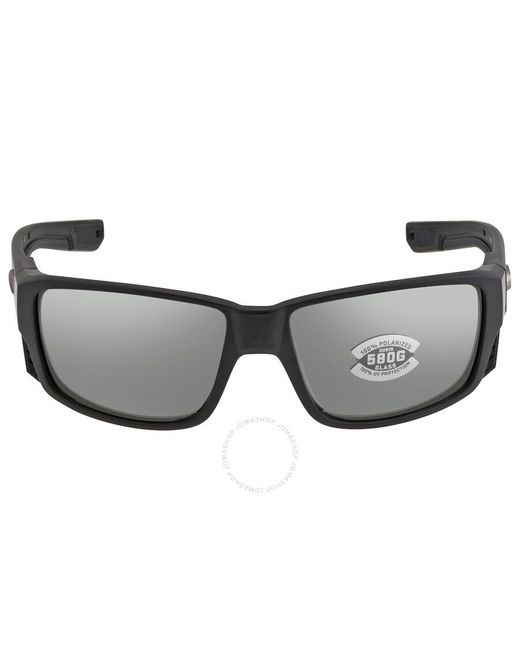 Costa Del Mar Gray Cta Del Mar Tuna Alley Pro Grey Silver Mirror Polarized Glass Sunglasses  910504 60 for men